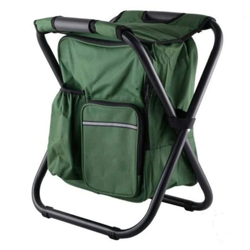 Camping Rucksack with Folding Chair and Cool Bag, 3 in 1 Camouflage Rucksack – image 14