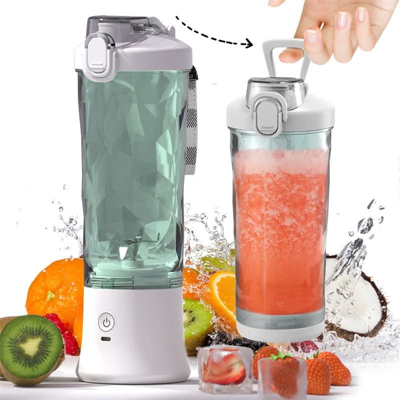 Portable Smoothie Blender, Smoothie Maker, Portable Blender for Protein Shakes, USB Rechargeable Mini Blender_05