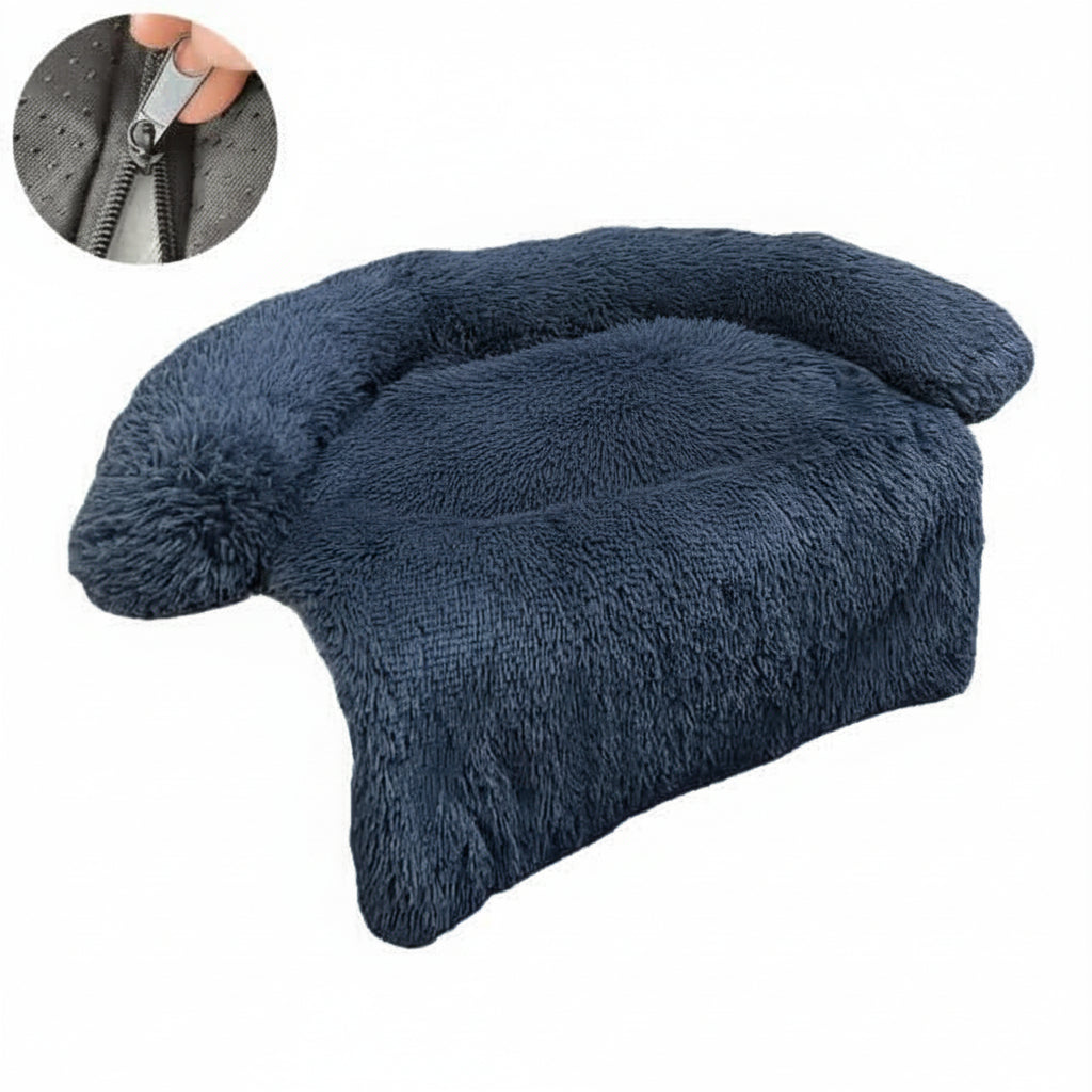 Fluffy Dog Beds Small to Extra Large, Cat Bed, Washable Dog Blanket with PP Cotton Filling, Large Dog Bed 110 x 90 cm_08