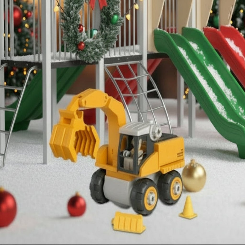 Construction Toys with Electric Screwdriver, Toy Tool Set for Kids from 3 Years