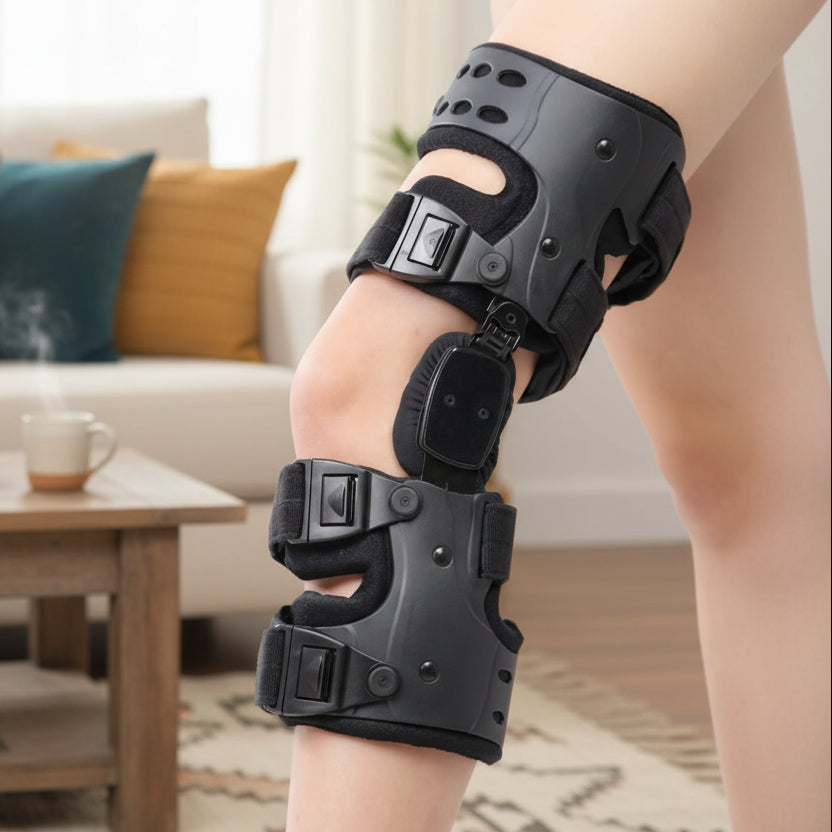 Knee Support for Pain, Knee Brace for Arthritis and Meniscus Problems, Knee Support Brace for Left or Right Leg