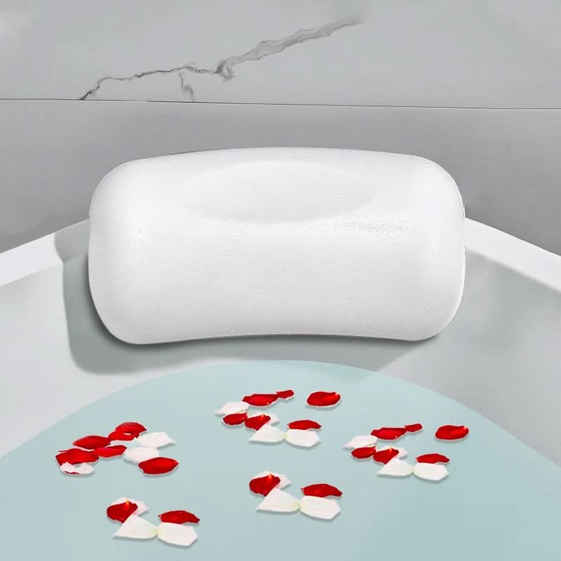 Bath Pillows Non Slip, Bathtub Neck Support Pillow, Ergonomic Bath Cushion for Head and Neck, Bath Headrest