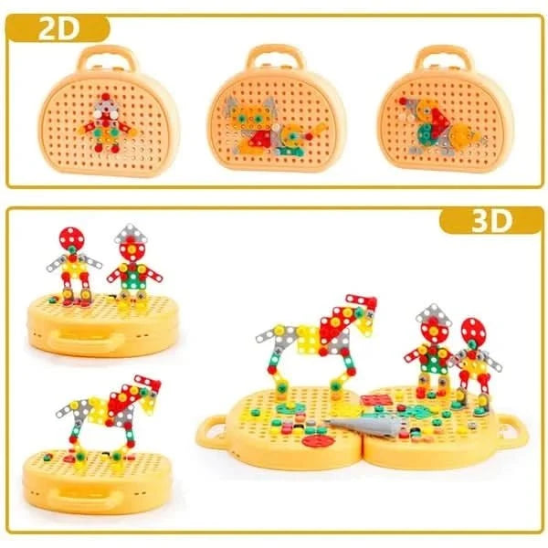 Plastic Storage Box, Toy Box for Toy Storage with Sorting Elements, Montessori Toys, Childrens Storage Box_06