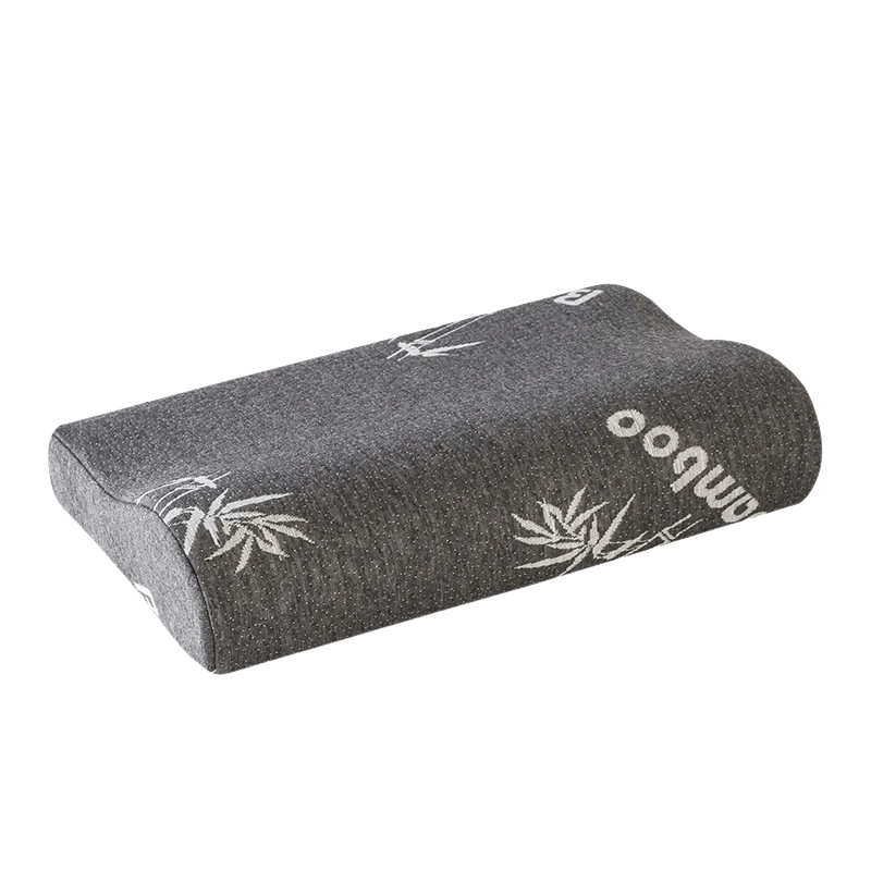 Memory Foam Pillow, Bamboo Neck Pillow for Neck Support, Travel Pillow for Sofa and Bed_13