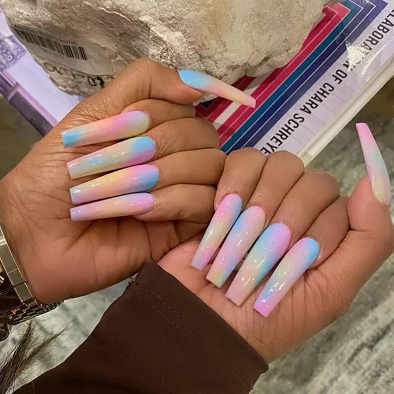 Pink Press On Nails with Glue, False Nails in Pink Designs for Any Occasion – image 7
