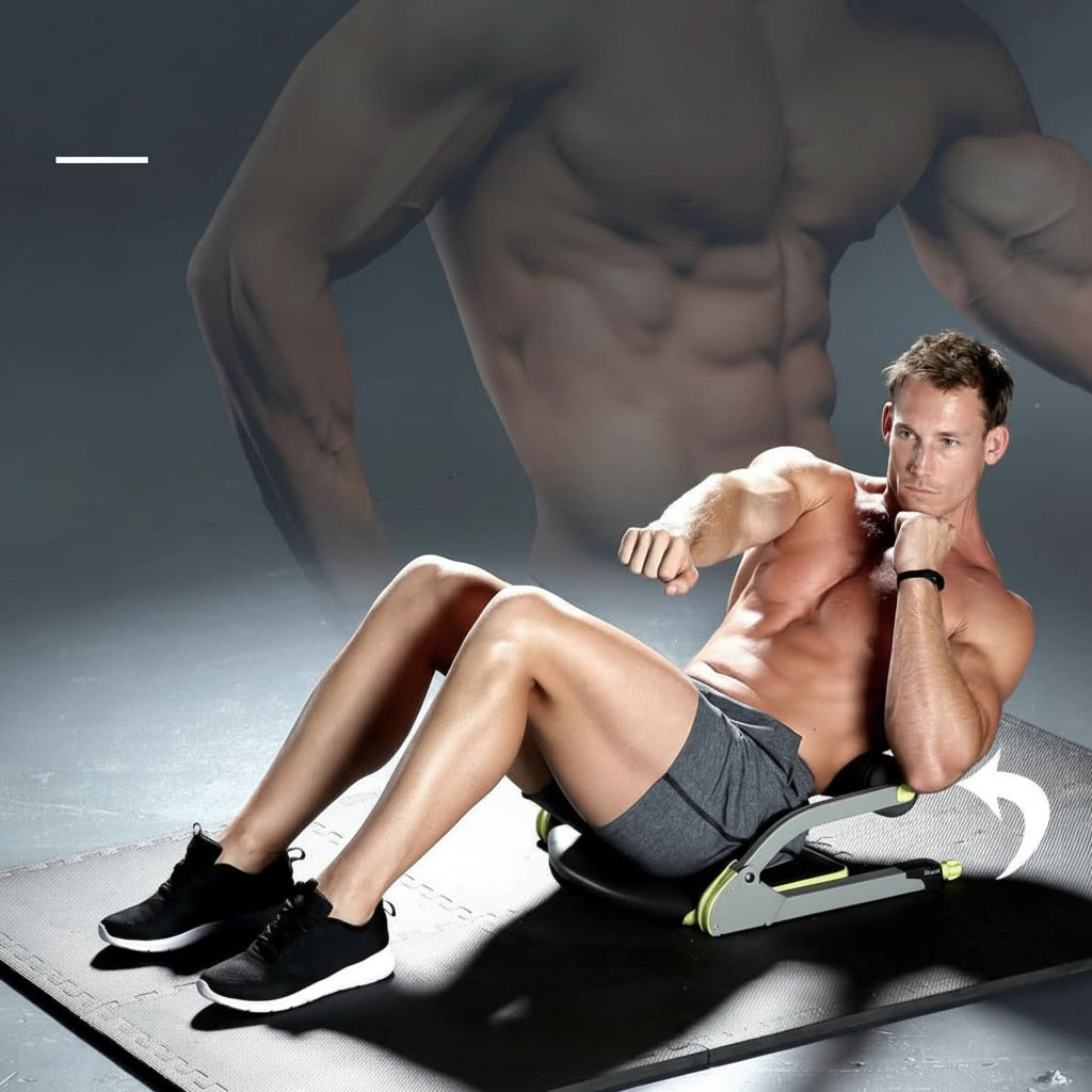Ab Exerciser, Abdominal Crunch Machine, Ab Machine with Adjustable Resistance, Fitness Machine for Home Ab Workout_01