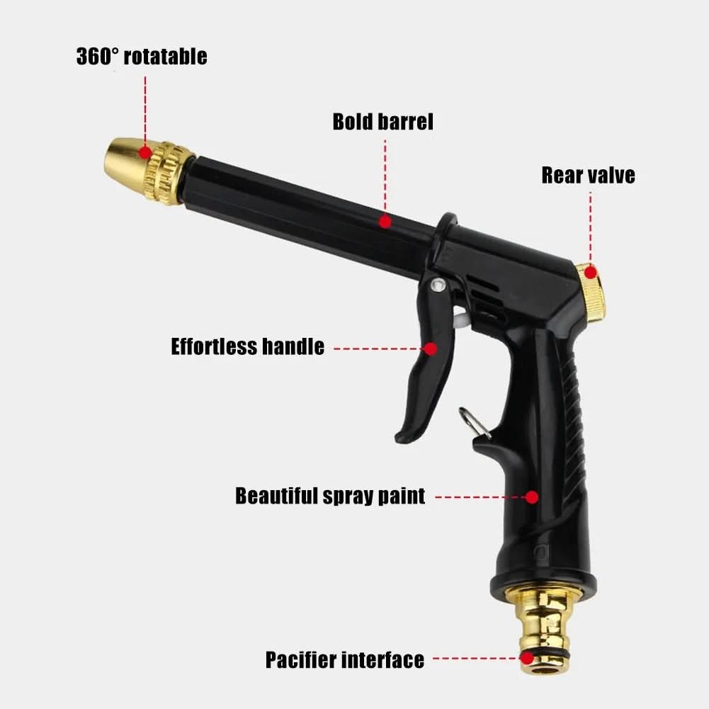 High Pressure Water Gun, Hose Nozzle for Car Washing and Garden Watering – image 6
