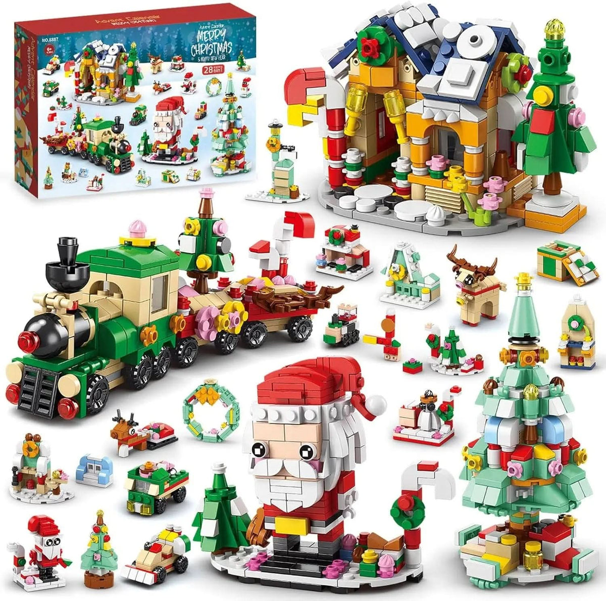 Kids Advent Calendar with 12 Doors, Christmas Countdown Toy Advent Calendar for Age 6+ – image 11