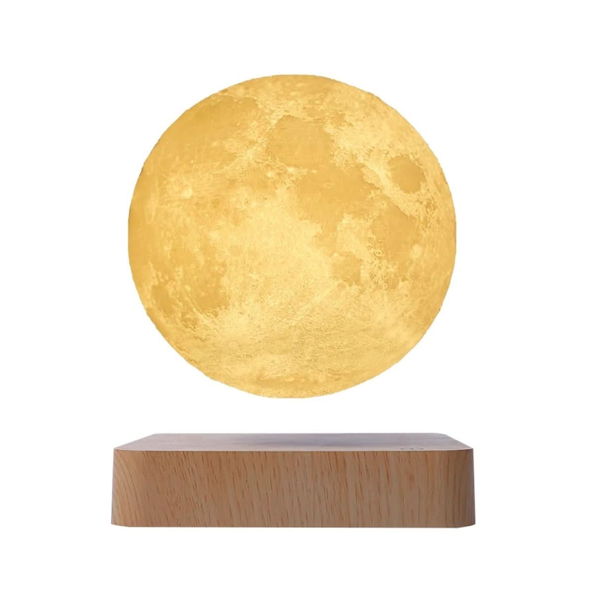 Floating Moon Lamp with Wood Base, Levitating Moon Light in 3 Colours – image 10