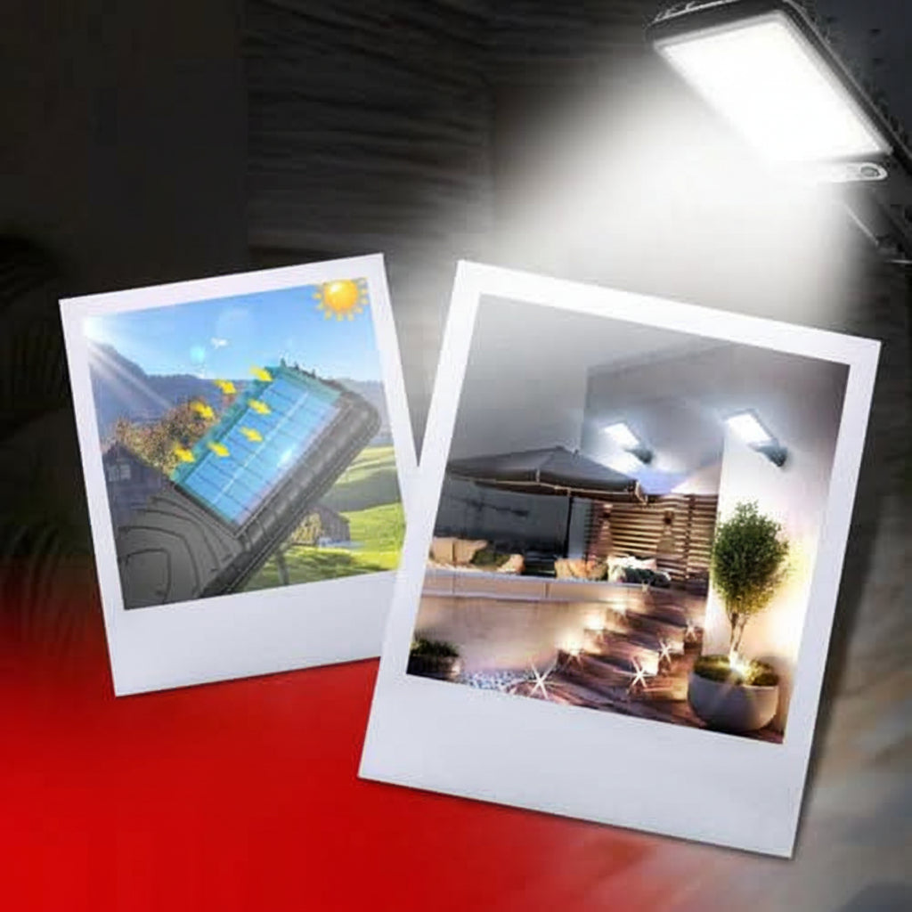 Outdoor Solar Light with Motion Sensor, Outdoor Security Light