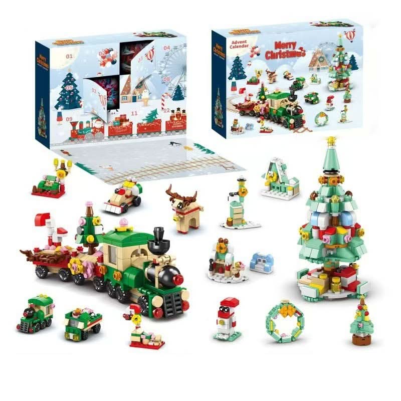 Kids Advent Calendar with 12 Building Blocks, Christmas Advent Calendar – image 10