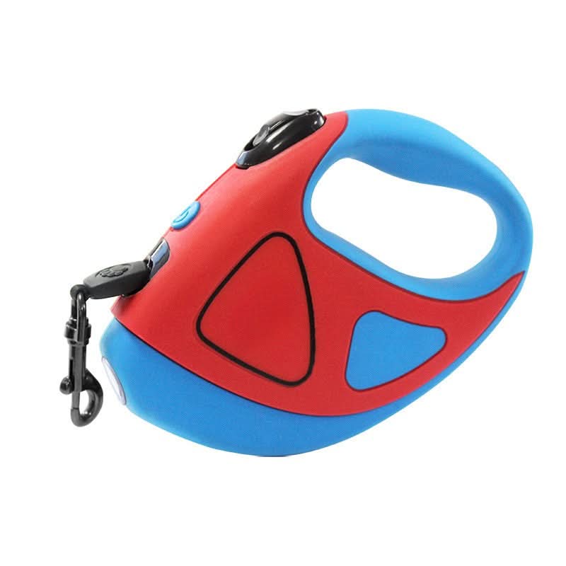 Retractable Dog Leads with LED Light, Extendable Dog Lead 5 m or 10 m