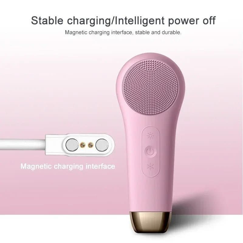 Facial Brush, Face Scrubber, Facial Massager with Red Light Therapy – image 13