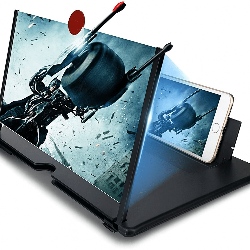 Phone Screen Magnifier, Mobile Phone Stand for Movies and Games – image 5