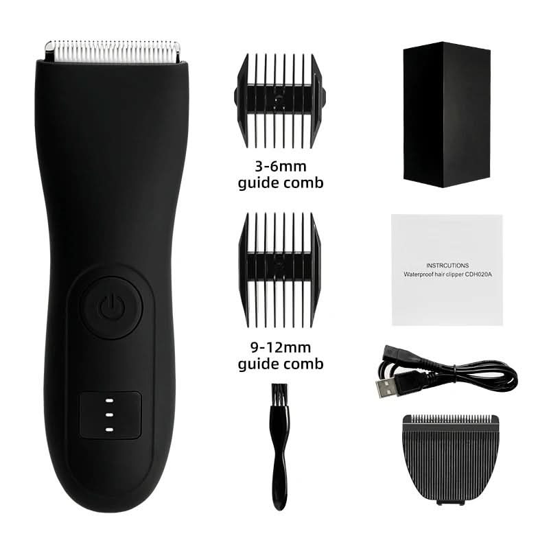 Beard Trimmer, Cordless Body Hair Trimmer with Comb Attachments – image 10