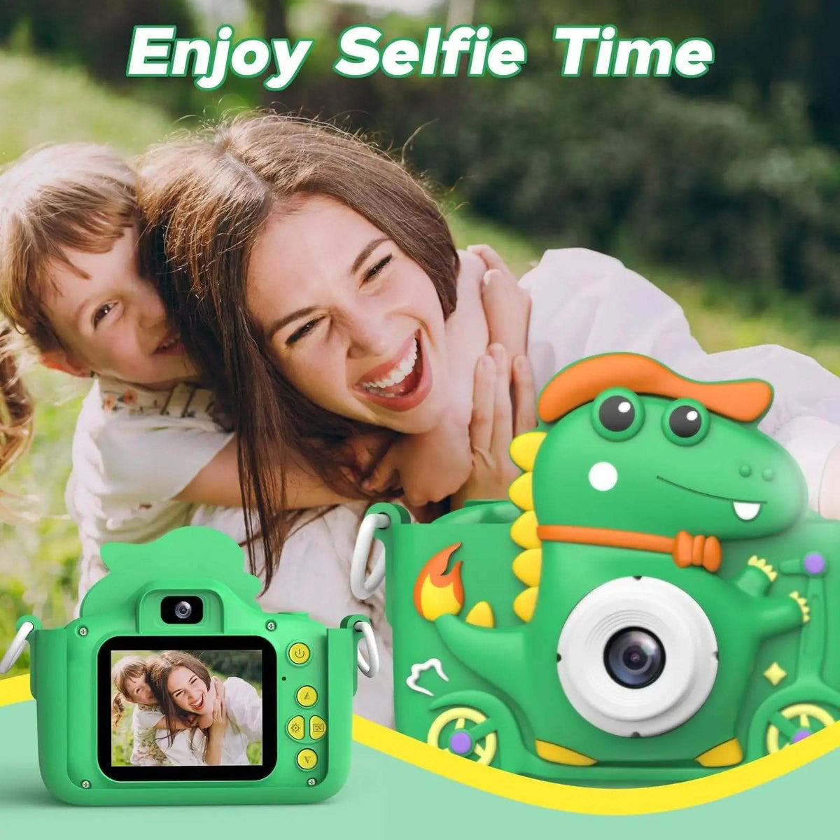 Kids Camera 1080p HD, Dinosaur Camera Toy for Ages 3 to 9 – image 6