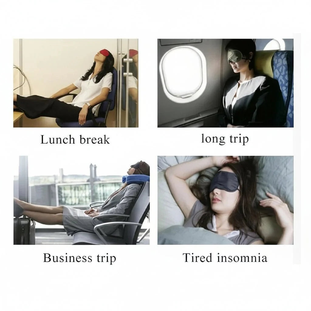 Eye Mask for Sleeping, Lightweight Silky Sleep Mask, Adjustable Sleep Mask for Travel and Meditation_06