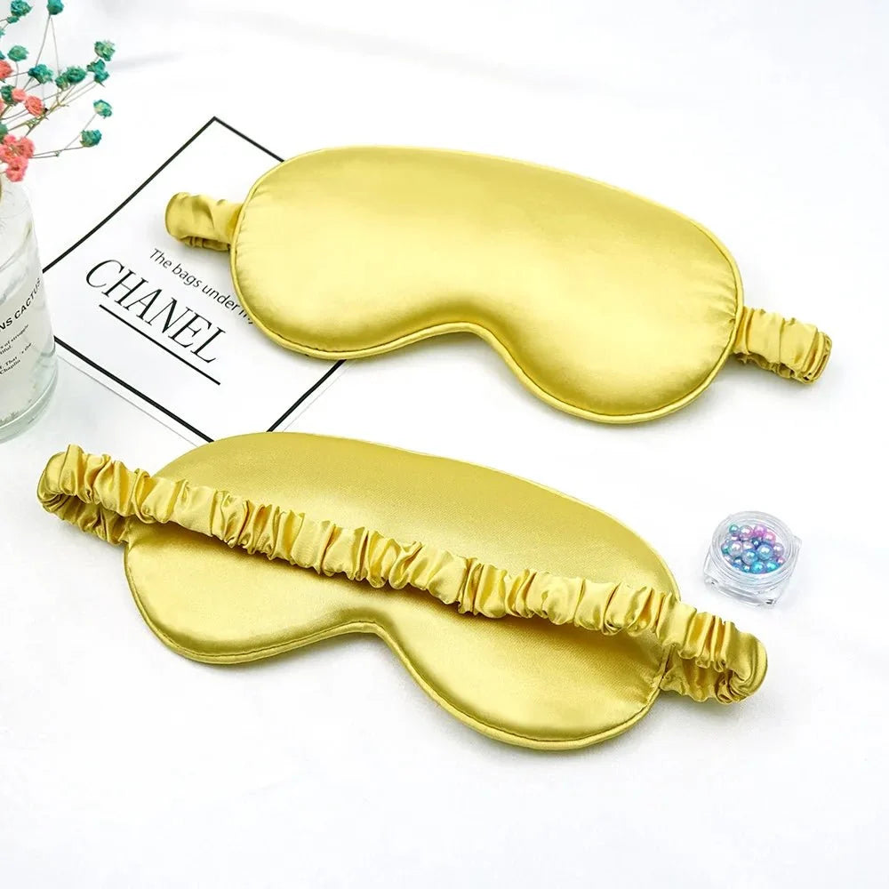 Eye Mask for Sleeping, Lightweight Silky Sleep Mask, Adjustable Sleep Mask for Travel and Meditation_12