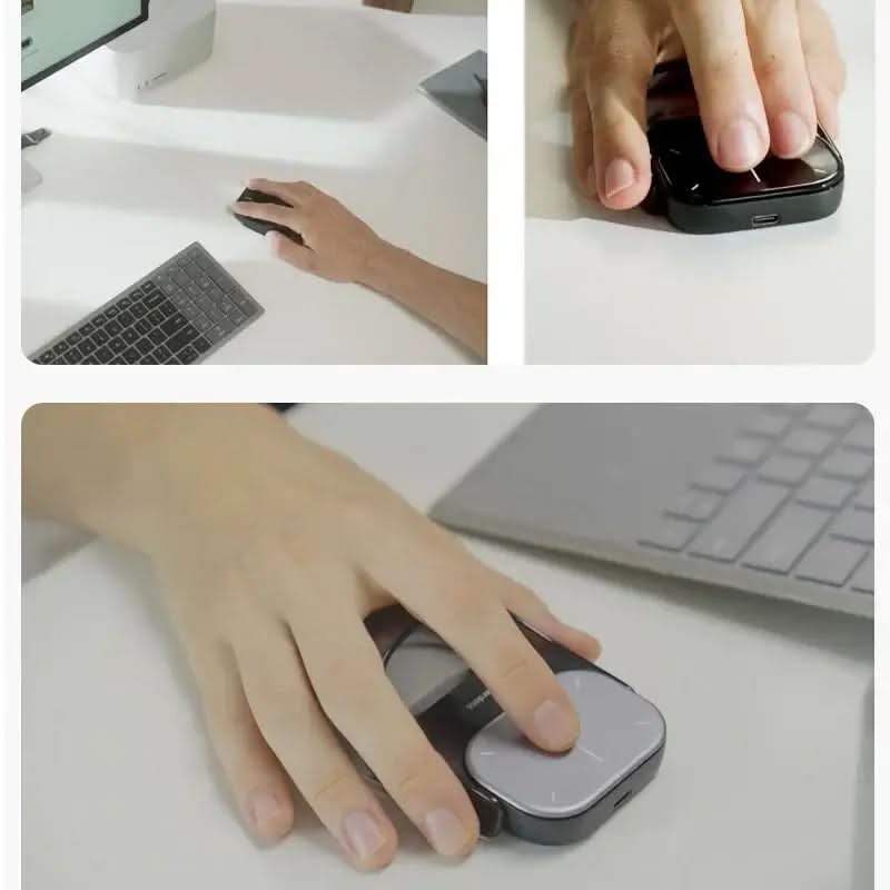 Wireless Mouse, AI Air Mouse with Voice Recording and AI Chat, Rechargeable Bluetooth Mouse for Mac and Smart TV_05