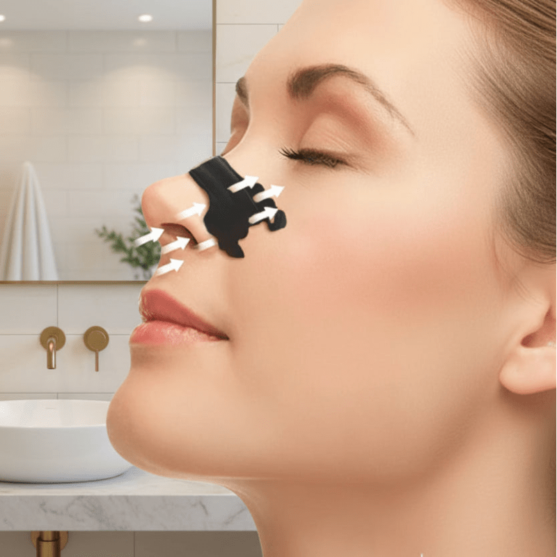 Anti Snoring Nasal Strips, Snoring Nose Strips for Better Sleep, Anti Snore Sleep Aid in Size S or L