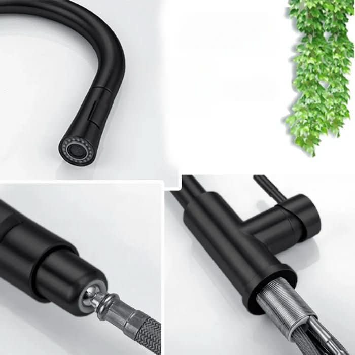 Kitchen Sink Tap, Pull Out Kitchen Tap with Spray Head, Stainless Steel Sensor Tap for Modern Kitchens_06