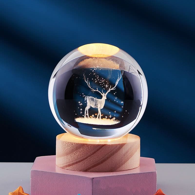 Bedside Lamps, Rechargeable Lamp, Touch Lamp Dimmable, 3D Crystal Ball Night Light, Colour Changing Bedroom Lamp_00