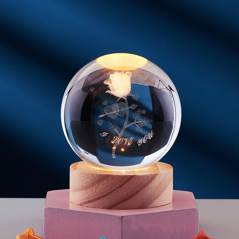 Bedside Lamps, Rechargeable Lamp, Touch Lamp Dimmable, 3D Crystal Ball Night Light, Colour Changing Bedroom Lamp_11