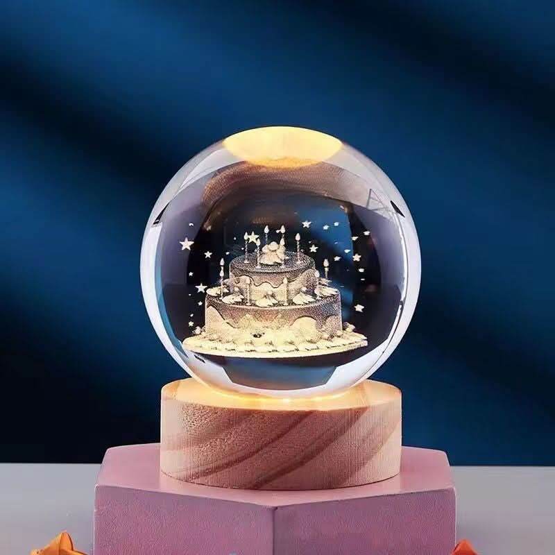 Bedside Lamps, Rechargeable Lamp, Touch Lamp Dimmable, 3D Crystal Ball Night Light, Colour Changing Bedroom Lamp_16