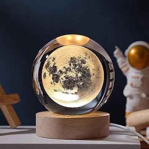 Bedside Lamps, Rechargeable Lamp, Touch Lamp Dimmable, 3D Crystal Ball Night Light, Colour Changing Bedroom Lamp_09