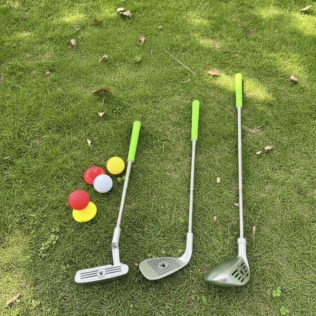 Kids Golf Clubs with 2 Targets, Junior Golf Clubs Age 3-8 – image 6
