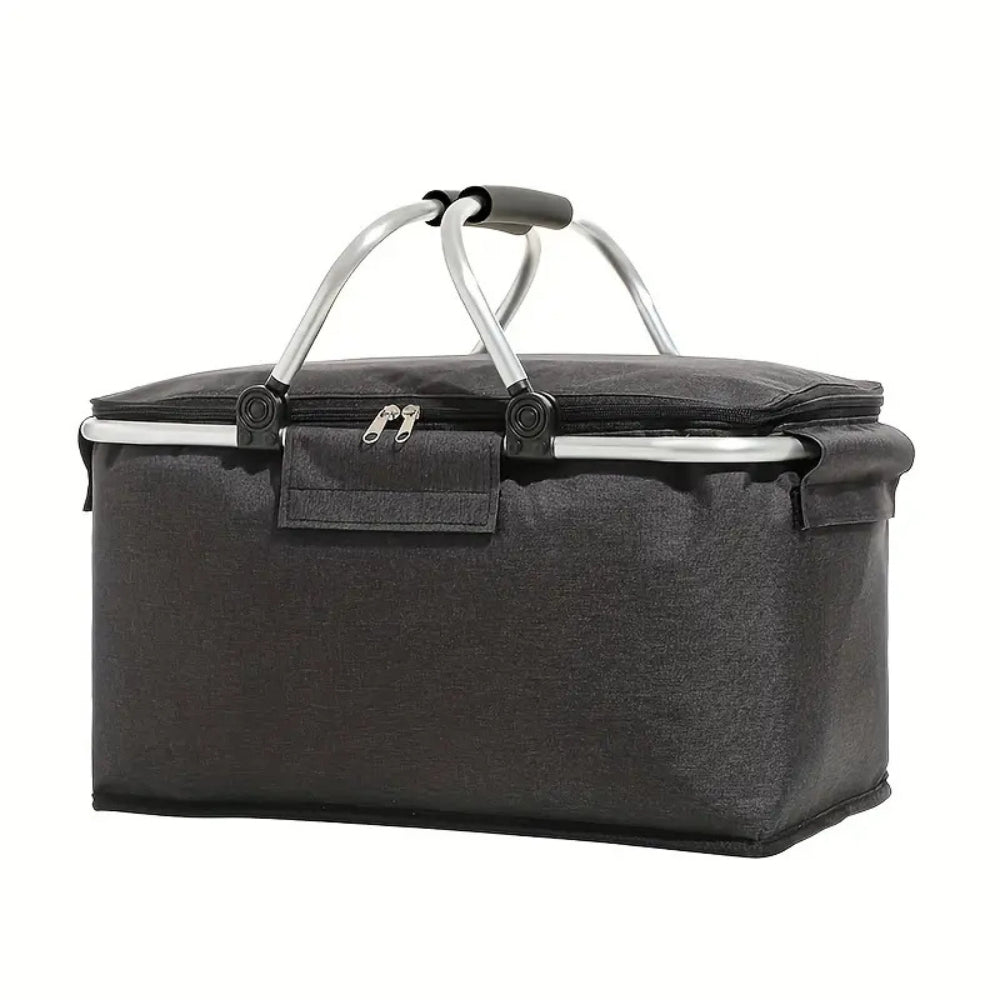 Adventure Gear | Collapsible Picnic Basket with Leakproof Design | 18L Capacity for Outdoor Convenience 0