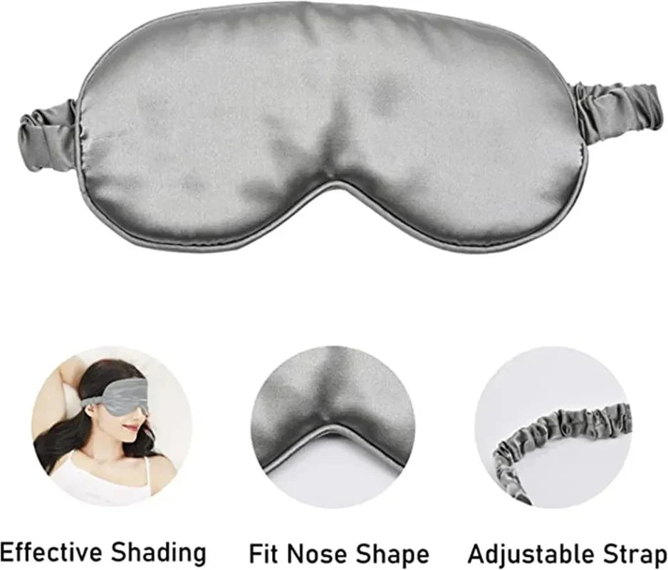 Eye Mask for Sleeping, Lightweight Silky Sleep Mask, Adjustable Sleep Mask for Travel and Meditation_04