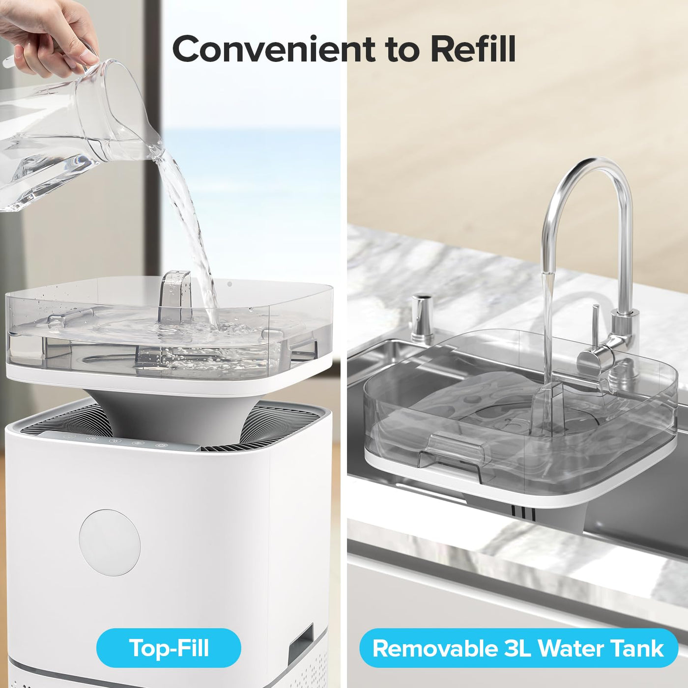 Air Purifier & Humidifier Combo for Large Rooms with Smart Sensors | Optimal Air Quality Control 6