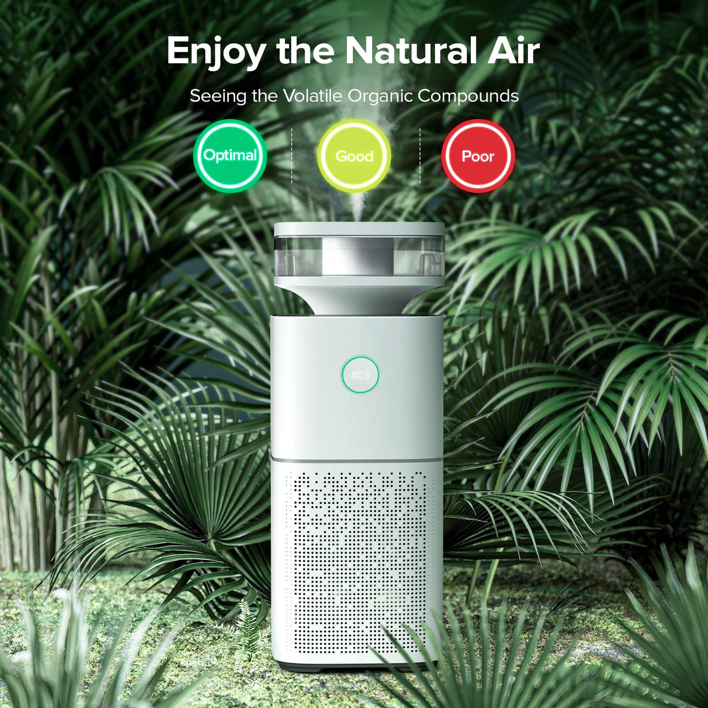 Air Purifier & Humidifier Combo for Large Rooms with Smart Sensors | Optimal Air Quality Control 7