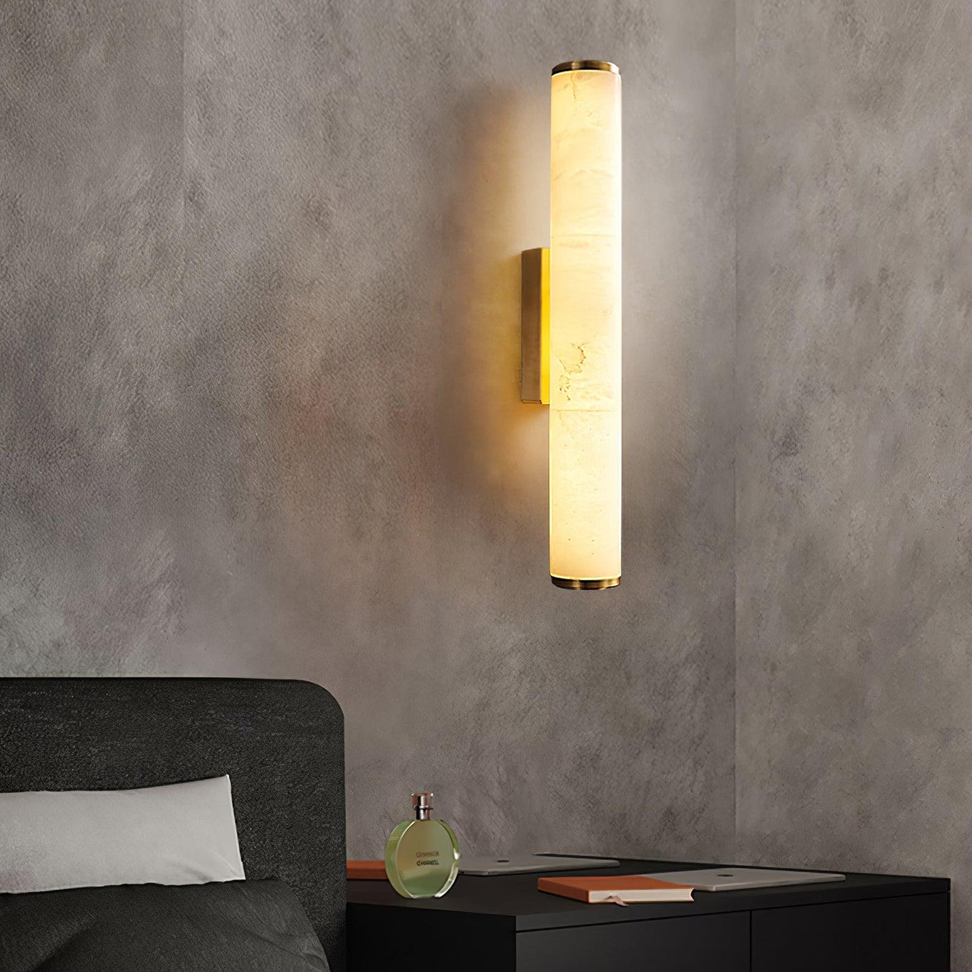 AlabasterGlow | Elegant Modern LED Wall Sconce for Ambient Lighting 6