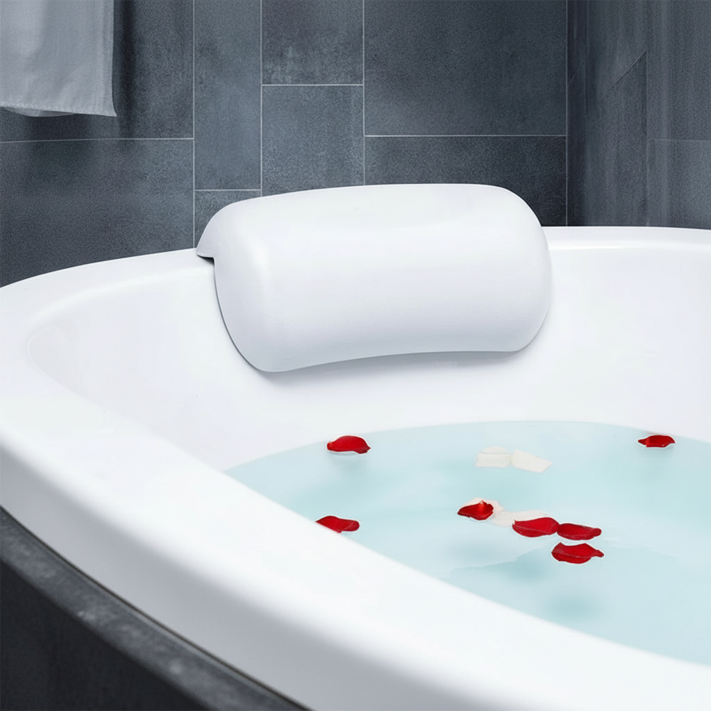 Bath Pillows Non Slip, Bathtub Neck Support Pillow – image 4