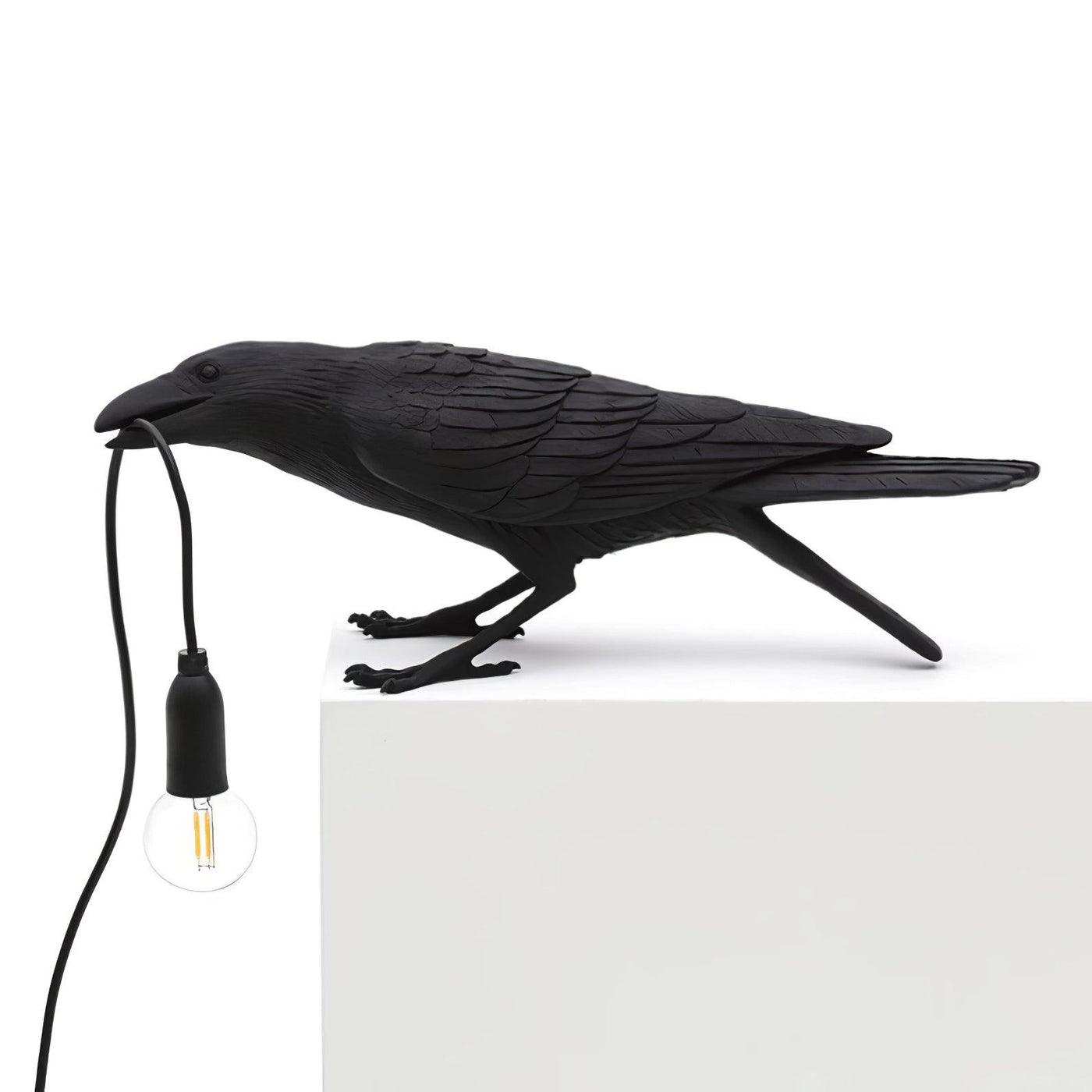 Artistic Raven | LED Table Lamp with Unique Sculptural Design | Whimsical Lighting for Bedside or Living Room 0