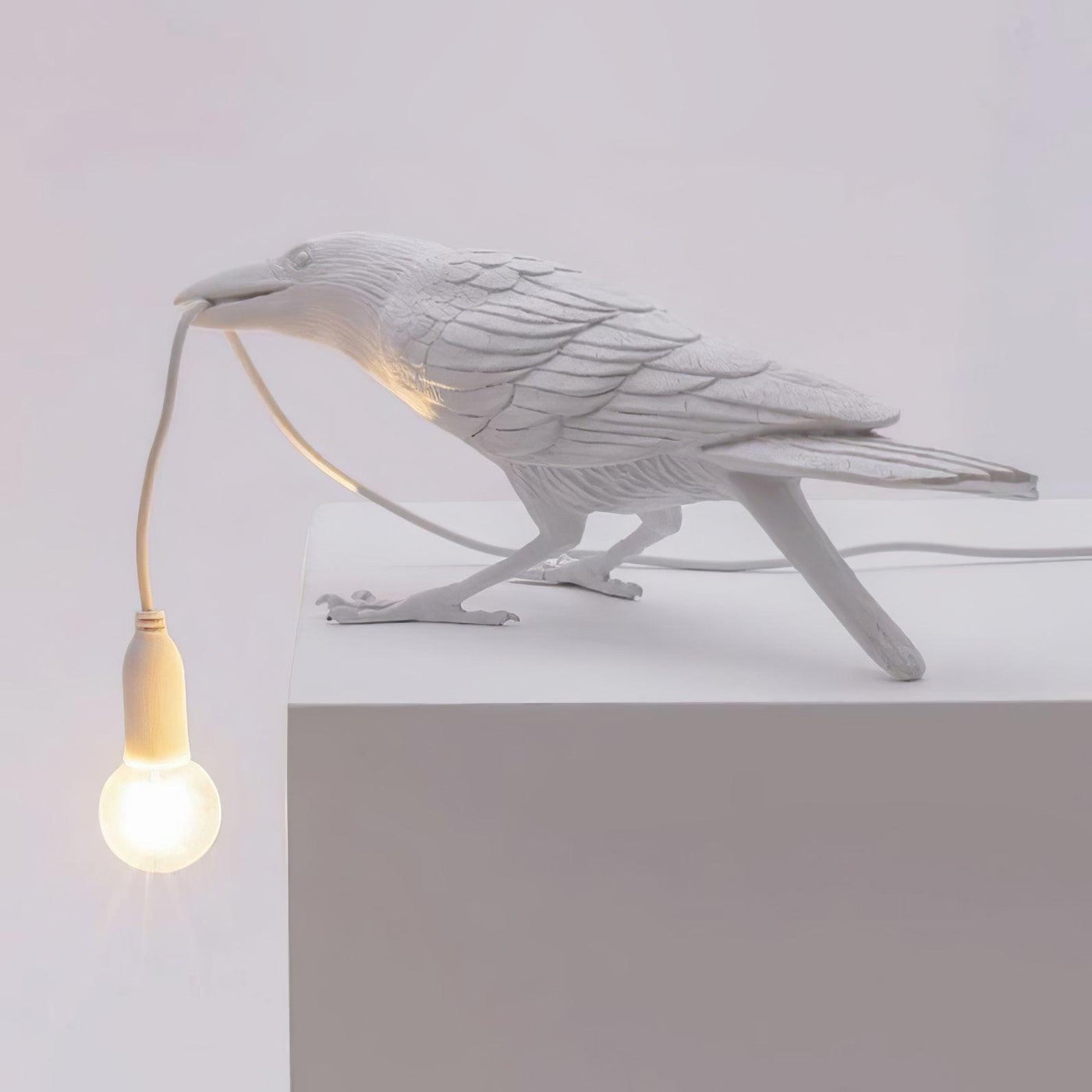 Artistic Raven | LED Table Lamp with Unique Sculptural Design | Whimsical Lighting for Bedside or Living Room 9