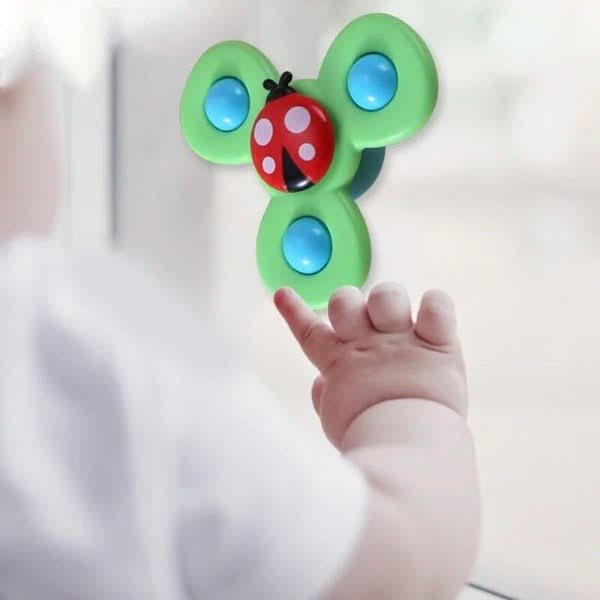 Toddler Toys, Baby Spinner Toy Set of 3, Infant Sensory Toys for Fine Motor Skills, Pram Toys for Travel_03