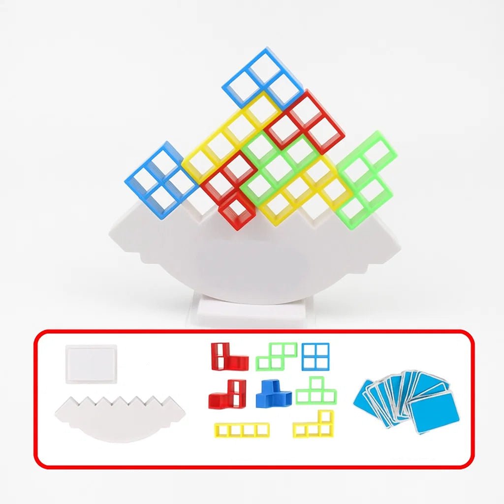 Balancing Stacking Game for Children and Adults, Stacking Toys with Colourful Balance Blocks, Toys for 3 Year Olds_02