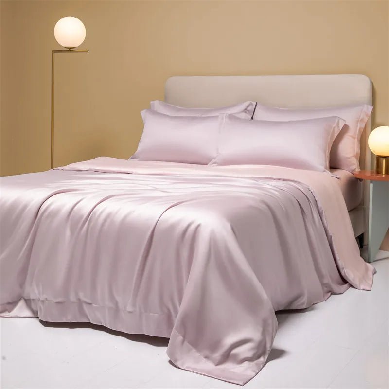 Bamboo Duvet Cover Set with 2 Pillowcases, Cooling Bedding Set, Bamboo Bed Linen, Machine Washable Quilt Cover_08