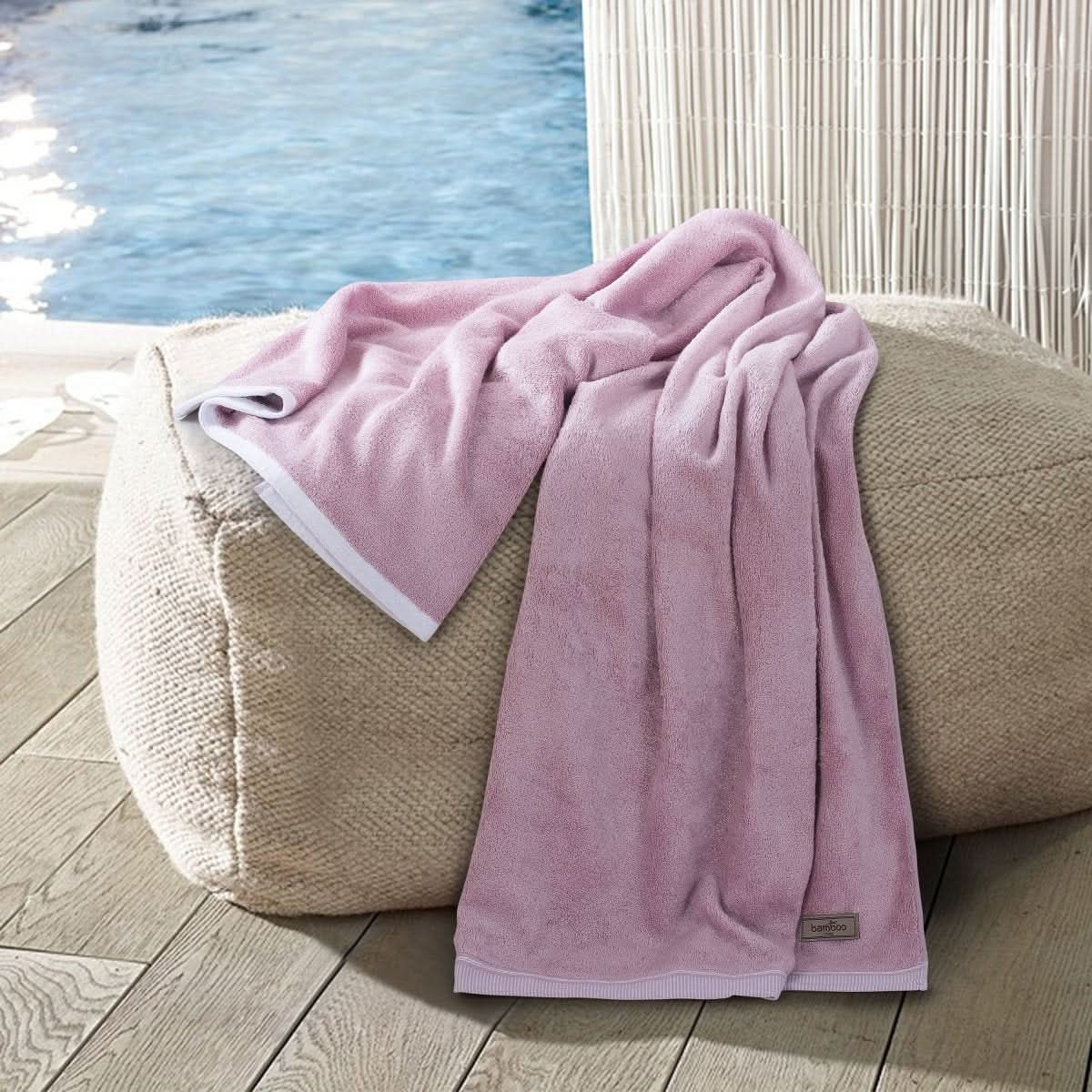 Bath Towels, Large Bath Towel 70 x 140 cm, Soft Absorbent Towels for Bathroom and Spa with Fabric Bag_03