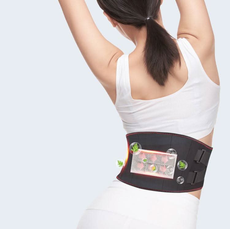 Back Massager with Heat and Vibration, Rechargeable Shoulder Massager for Office and Car