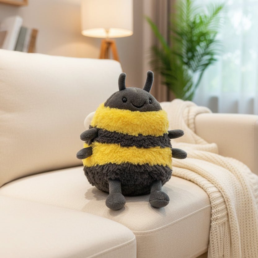 Bee Soft Toy, Small Bee Plush Toy for Children
