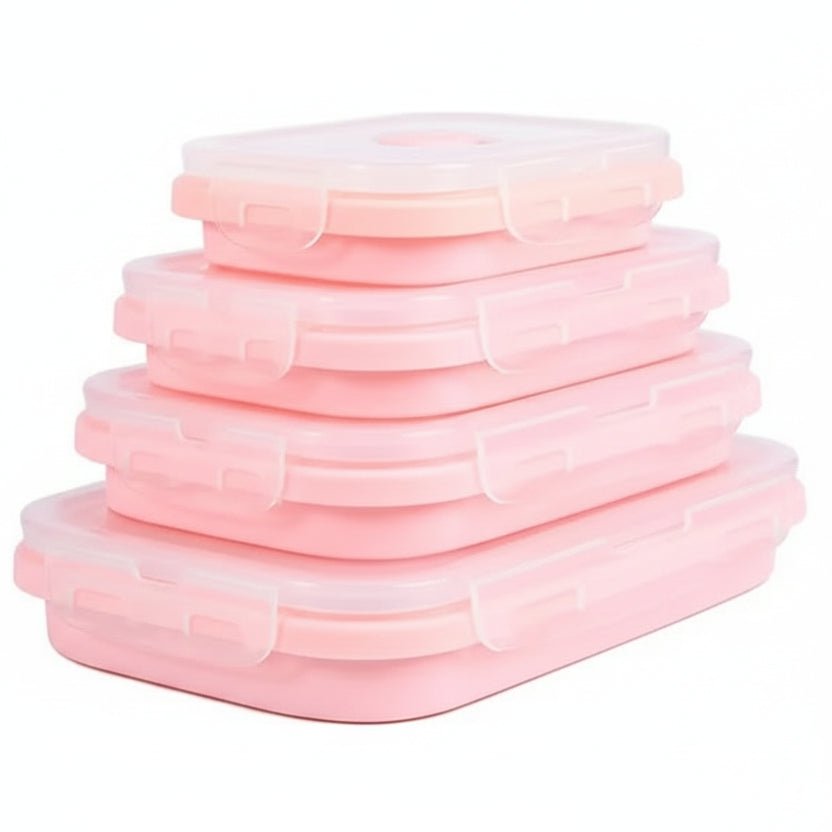 Collapsible Lunch Box Set, Meal Prep Containers – image 8
