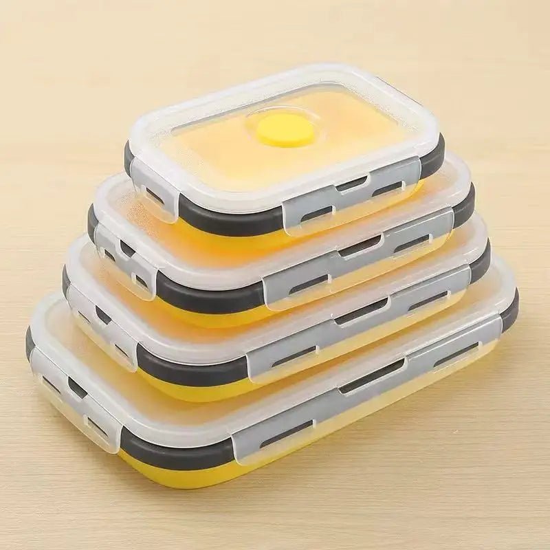 Collapsible Lunch Box Set, Foldable Food Storage Containers – image 9