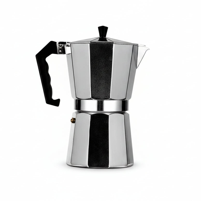 Moka Pot, Stovetop Espresso Maker in Aluminium, Italian Coffee Maker 50 to 600 ml, Portable Espresso Maker_04