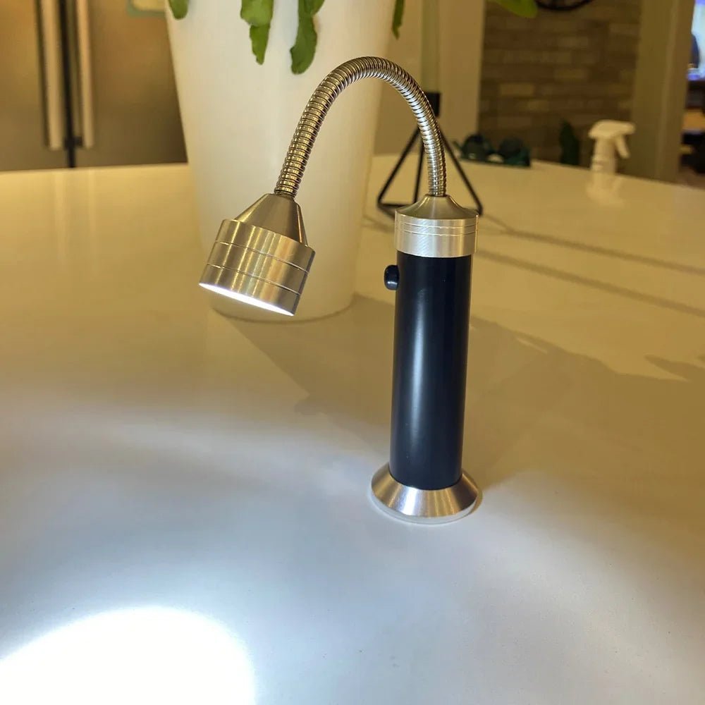 Camping Lights, Magnetic LED Light for BBQ Grill, Battery Operated Light with Flexible Gooseneck, Barbecue Accessories_01
