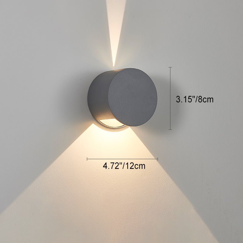 LED Wall Light, Modern Wall Sconce in Aluminium, Living Room Wall Light for Hallway, Indoor Stair Lights_16