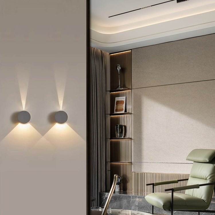 LED Wall Light, Modern Wall Sconce in Aluminium, Living Room Wall Light for Hallway, Indoor Stair Lights_06